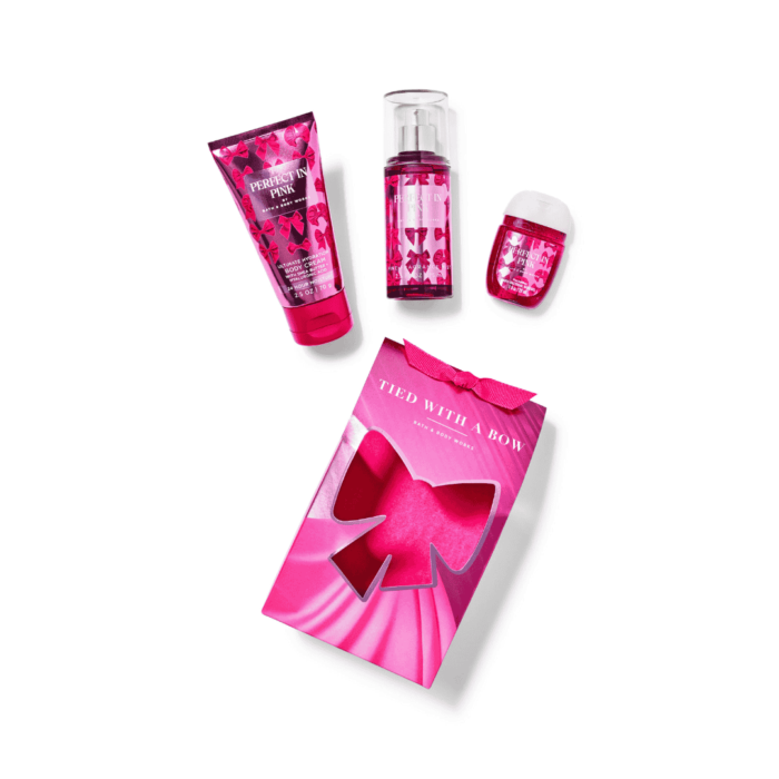 Bath & Body Works - Perfect In Pink Mini Gift Set