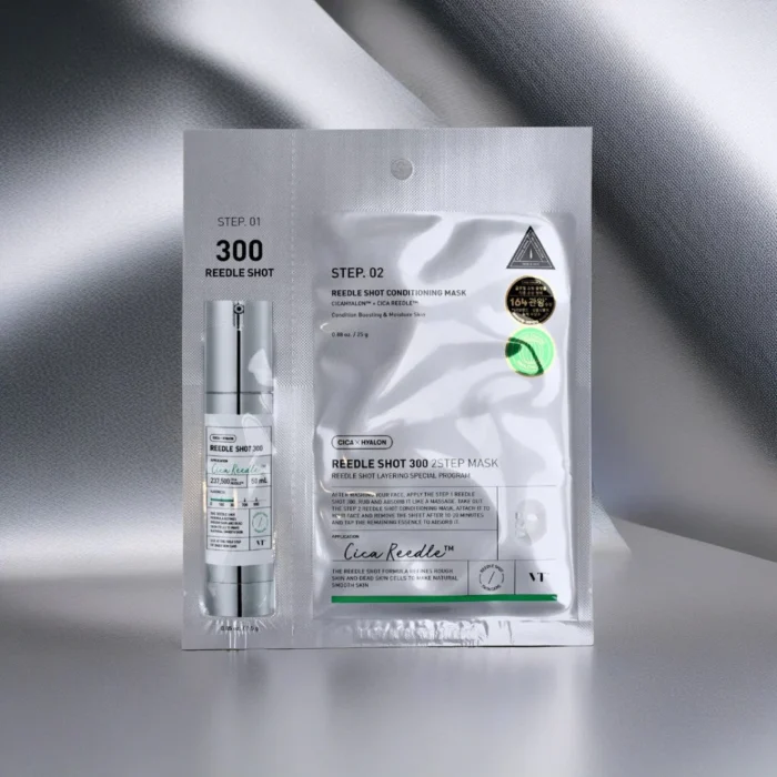 Vt Cosmetics - Mild Reedle Shot 300 2-Step Mask