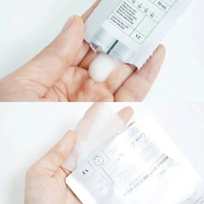 Vt Cosmetics - Mild Reedle Shot 300 2-Step Mask - Imagen 2