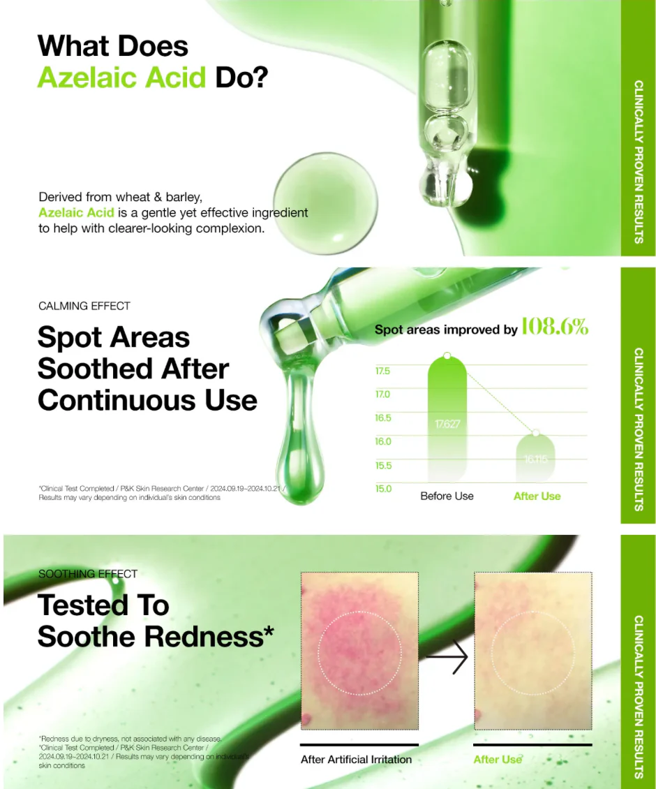 Anua - Azelaic Acid 10 Hyaluron Redness Soothing Serum - Imagen 3