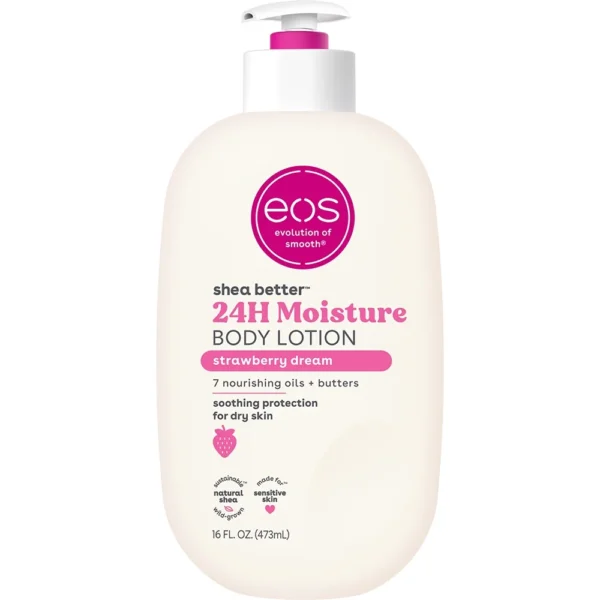 EOS - Shea Better Moisture Body Lotion - Strawberry Dream