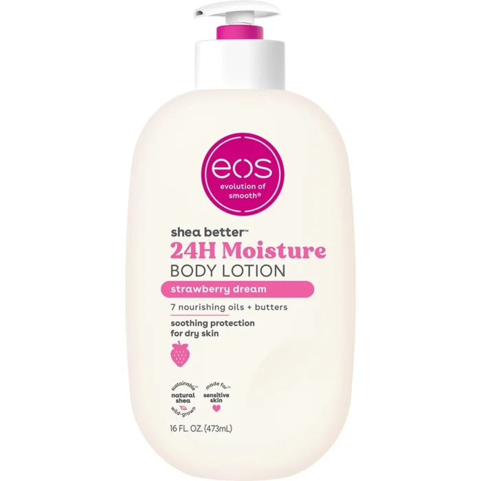 EOS - Shea Better Moisture Body Lotion - Strawberry Dream