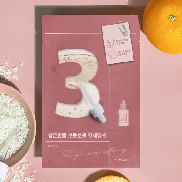 Numbuzin - No.3 Tingle-Pore Softening Sheet Mask