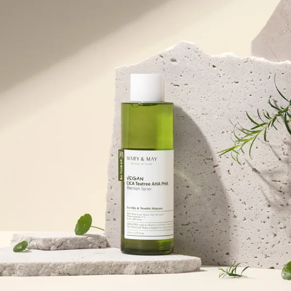 Mary&May - Vegan Cica Teatree AHA PHA Blemish Toner