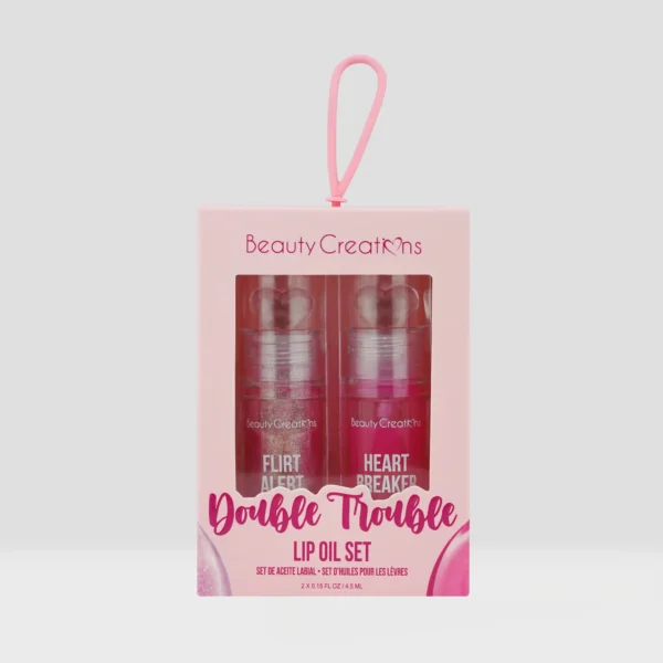 Beauty Creations -  Lip Oil Set - Double Trouble