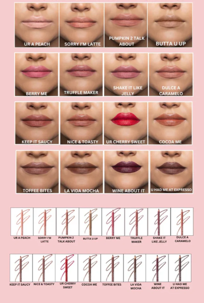Beauty Creations - Set delineador de labios 12pcs - Imagen 2