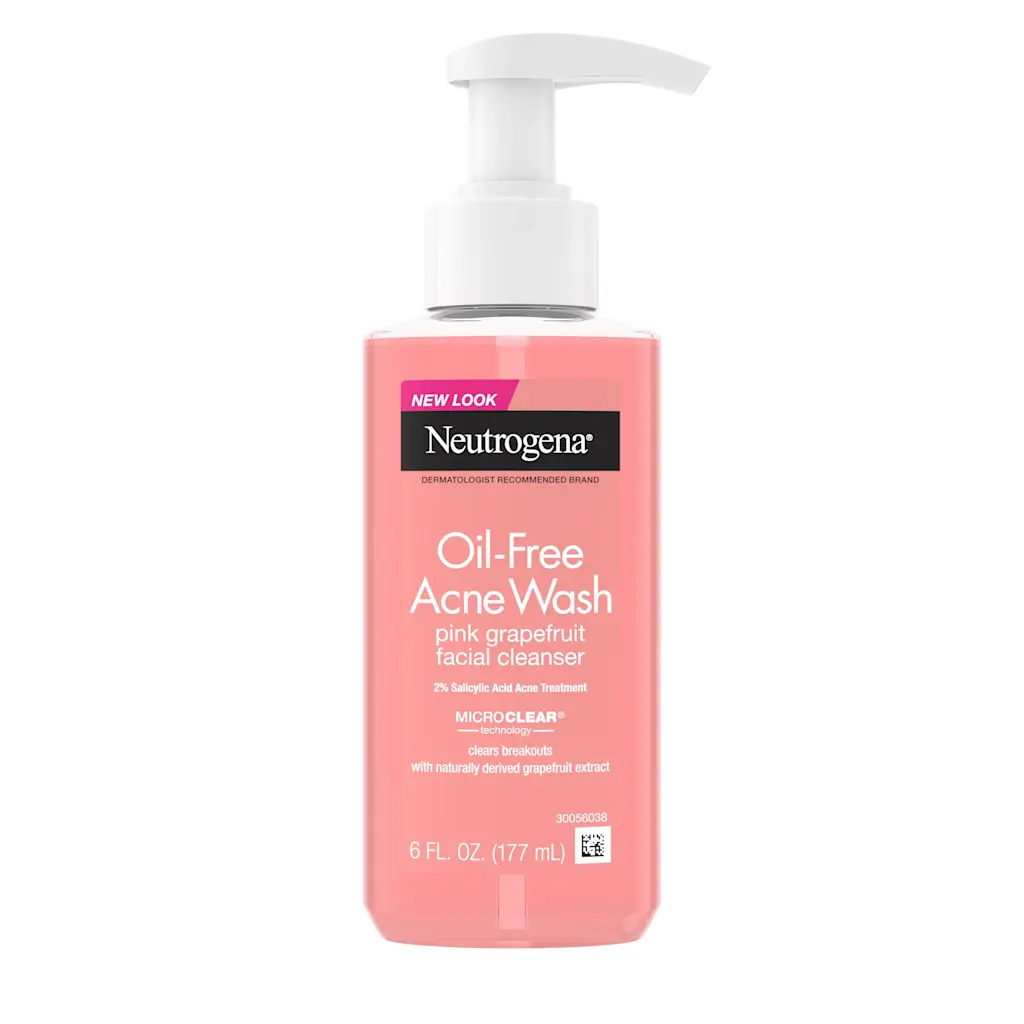 Neutrogena -Oil Free Pink Grapefruit Acne facial Cleanser