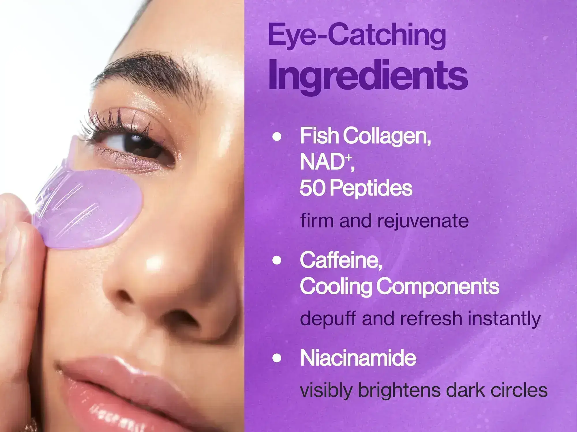 Numbuzin No.9 NAD Collagen Under Eye patches - Imagen 3