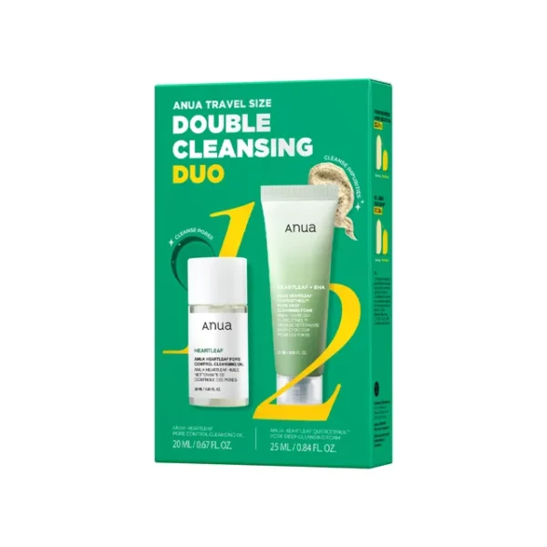 Anua Travel Size Double Cleasing Duo set