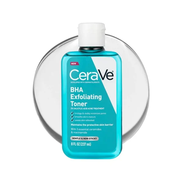 CeraVe- BHA Exfolianting Toner With ceramides